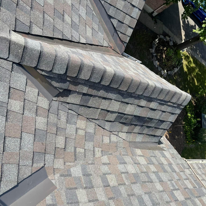 Phote of detailed roof work example